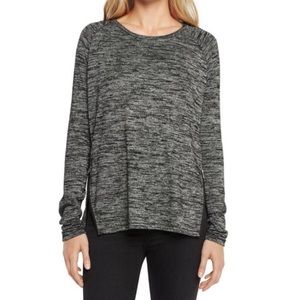 Rag & Bone grey Camden light weight‎ sweater with size zippers